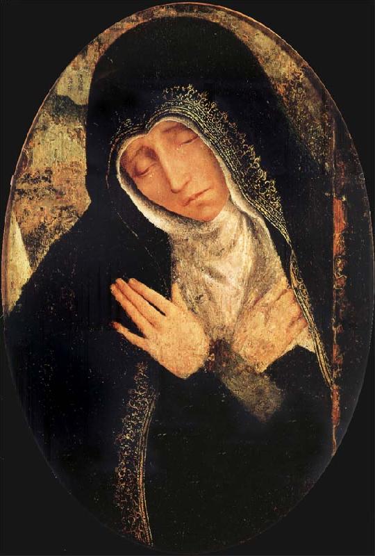 Quentin Matsys The sad Virgin oil painting image